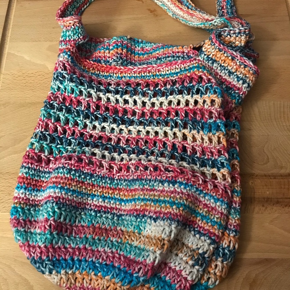 Handmade Market Bag 100% Cotton - Picture 1 of 1